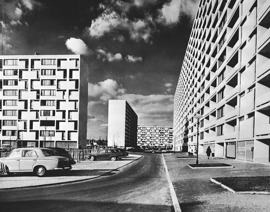 Rue Claude Debussy, Bagneux, photo datée entre 1960 et 1970
