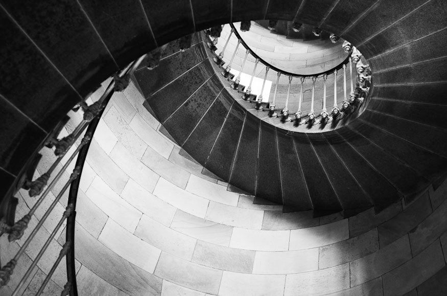 Escalier du phare des Baleines (île-de-Ré)