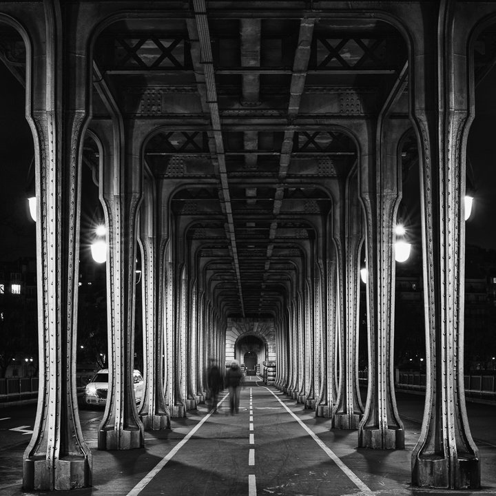 Le pont Bir-Hakeim, Paris 