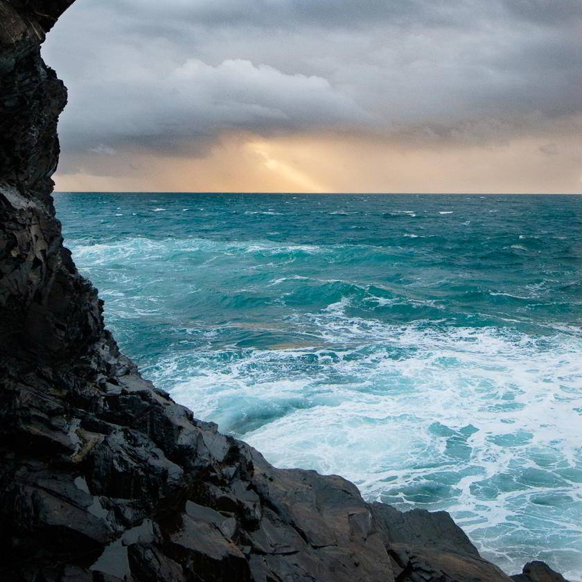 Vue depuis le Fort des Capucins. Finistère, 2010. 