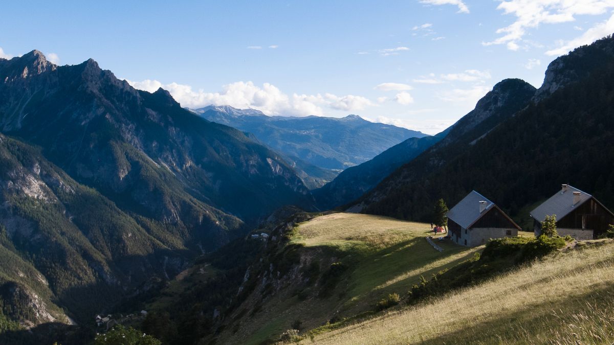 1er bivouac aux chalets du Queyron, Queyras 