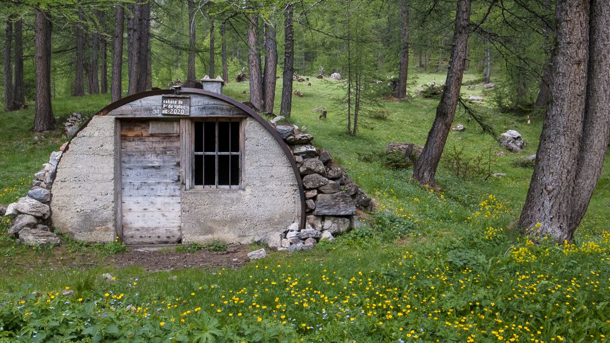 La cabane du plan du Vallon, Queyras