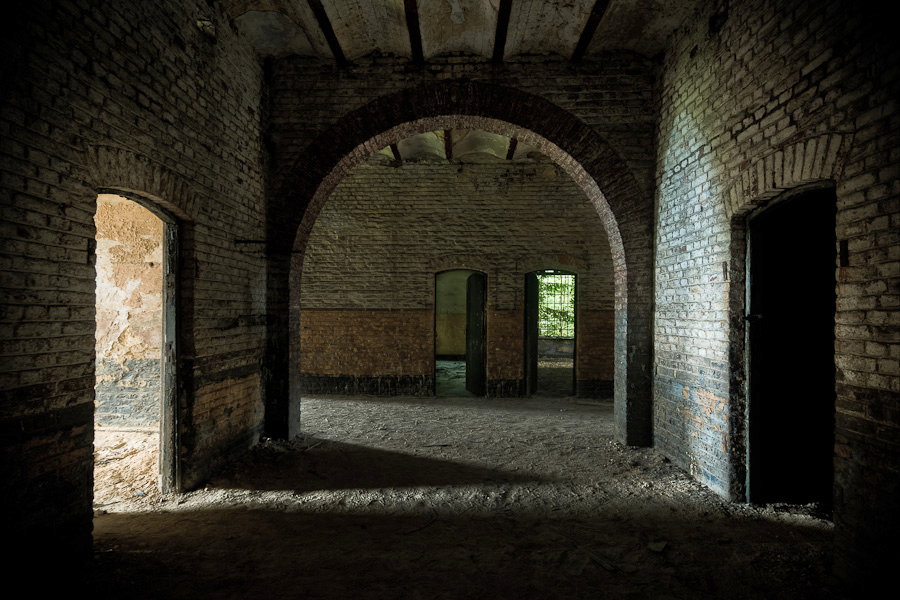 Jeu de lumières, fort de la Chartreuse 