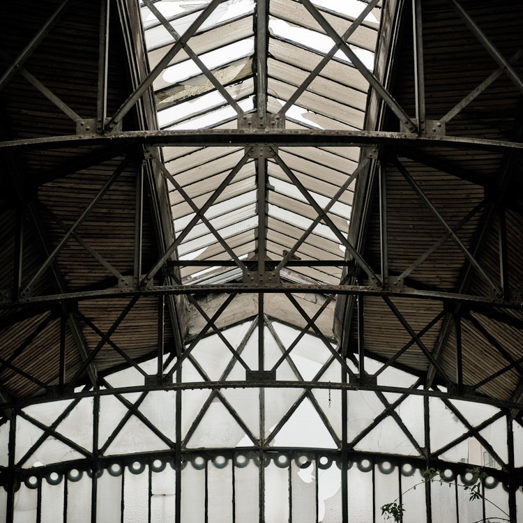 La toiture de la gare Lisch