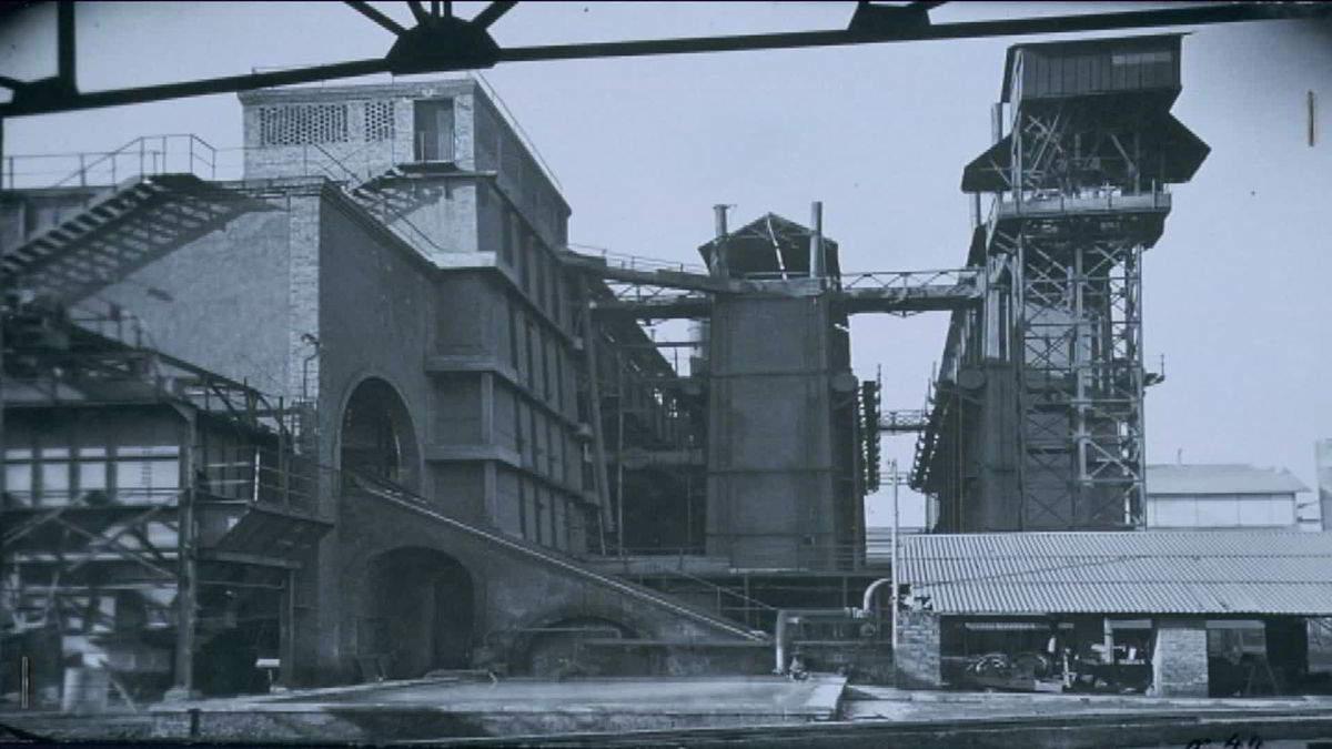 Vue ancienne (non datée) de la mine des Télots 