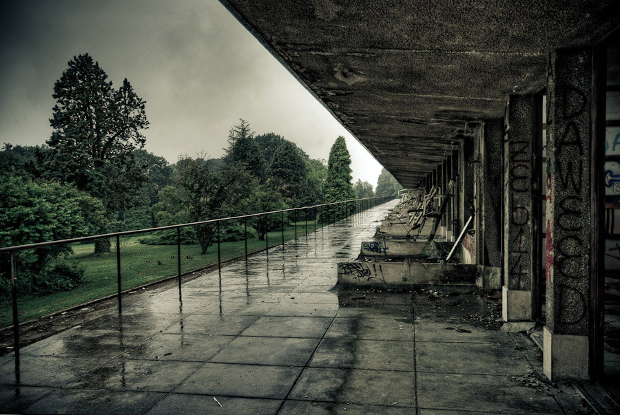 La terrase, sanatorium du Vexin #7 