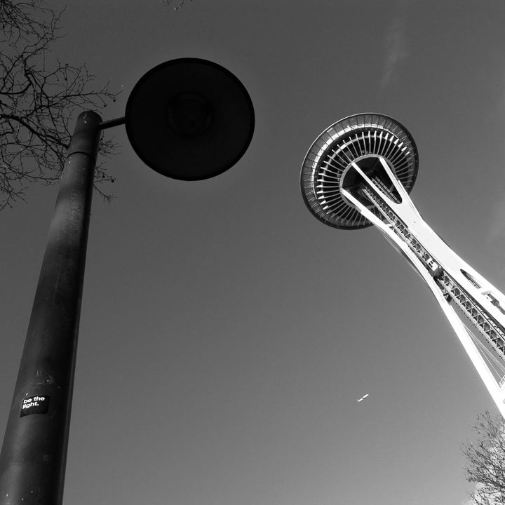Be the light, Space Needle La Space Needle est un emblème de la ville de Seattle.